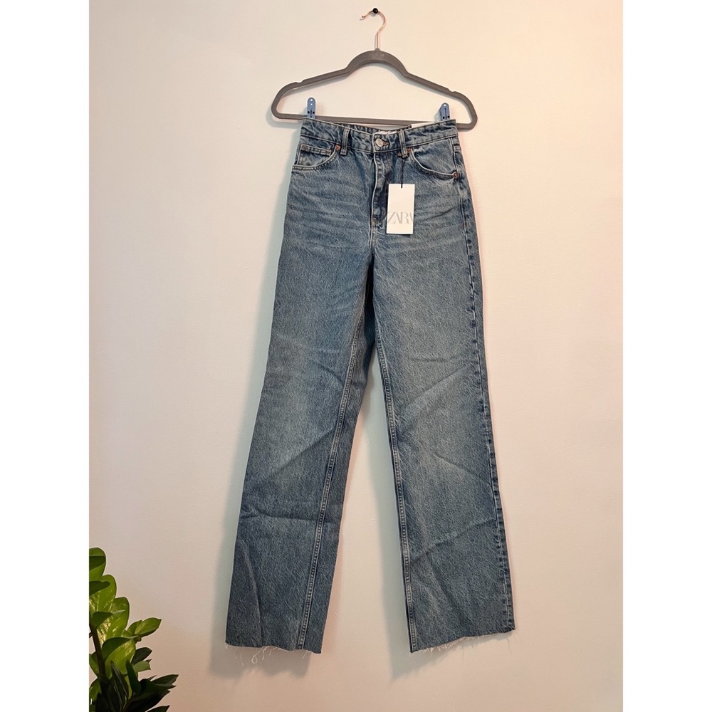 Zara wide leg jeans